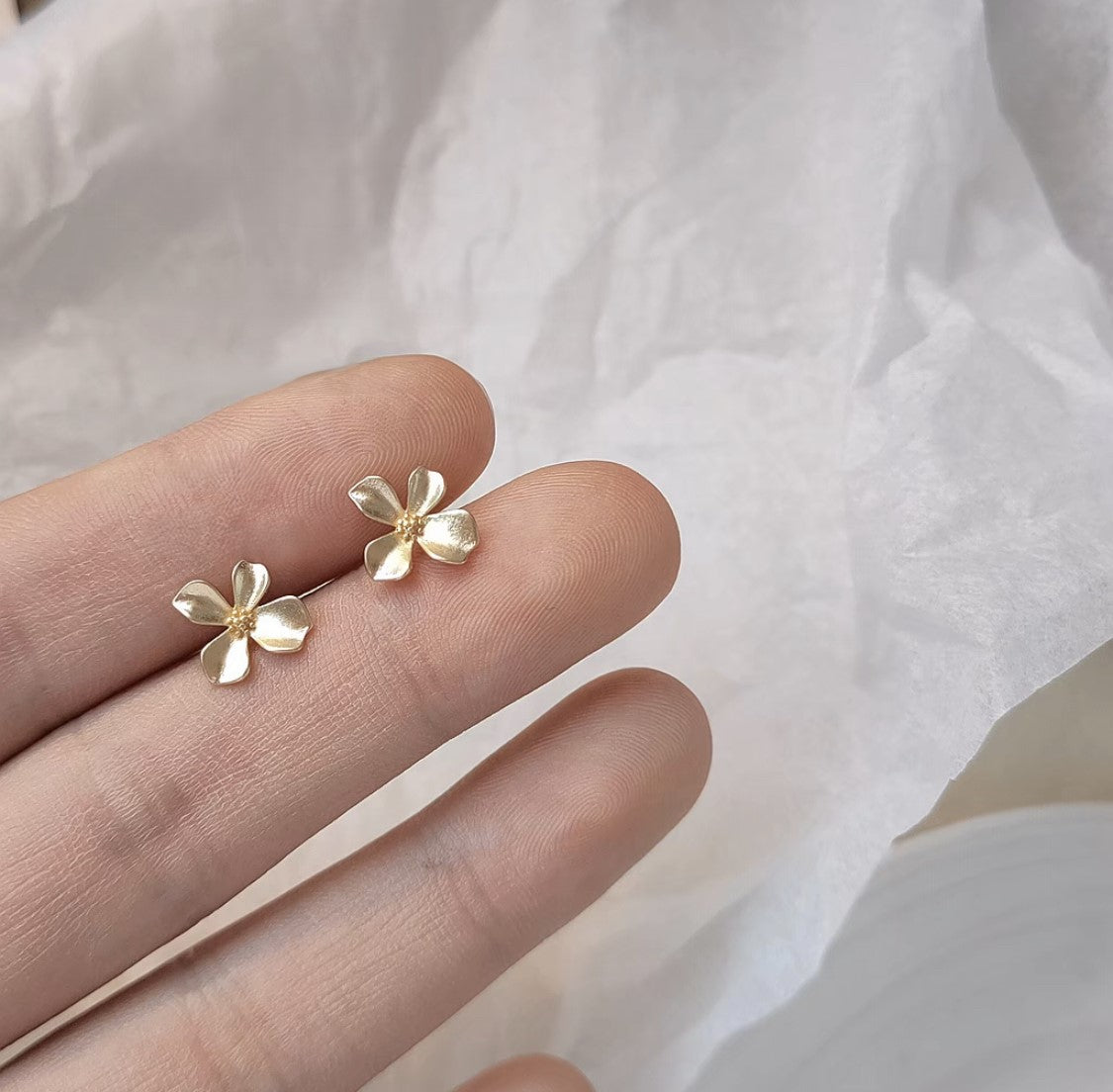 Golden Bloom Earrings