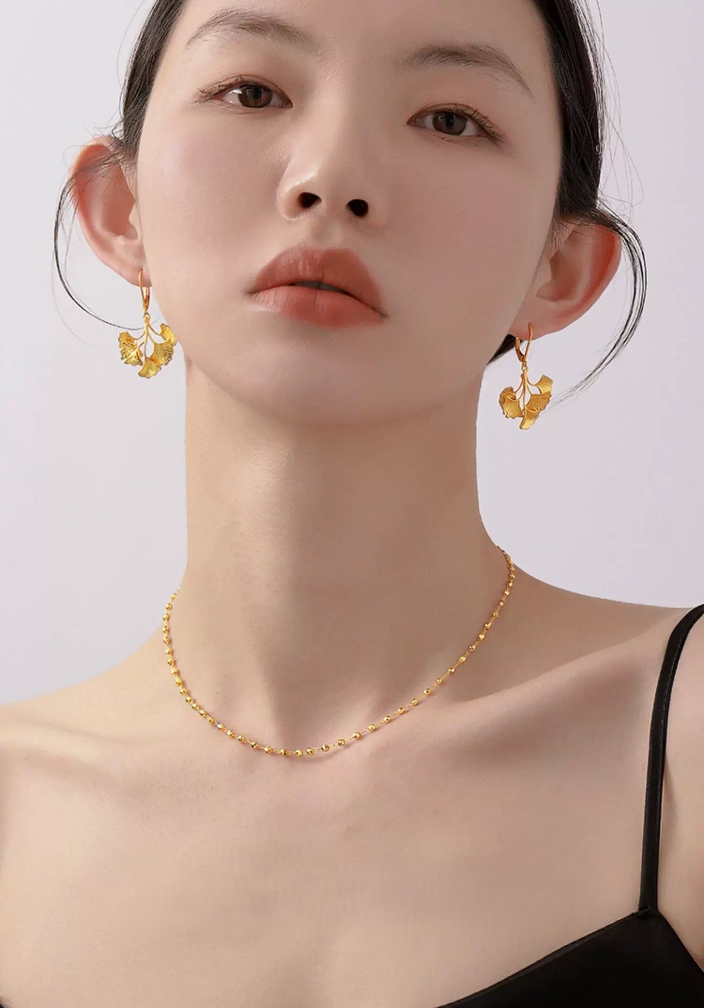 Golden fall Earrings