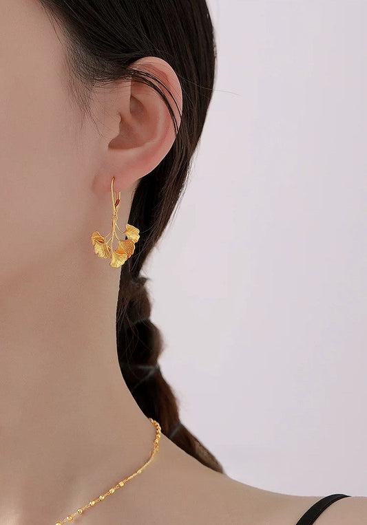 Golden fall Earrings