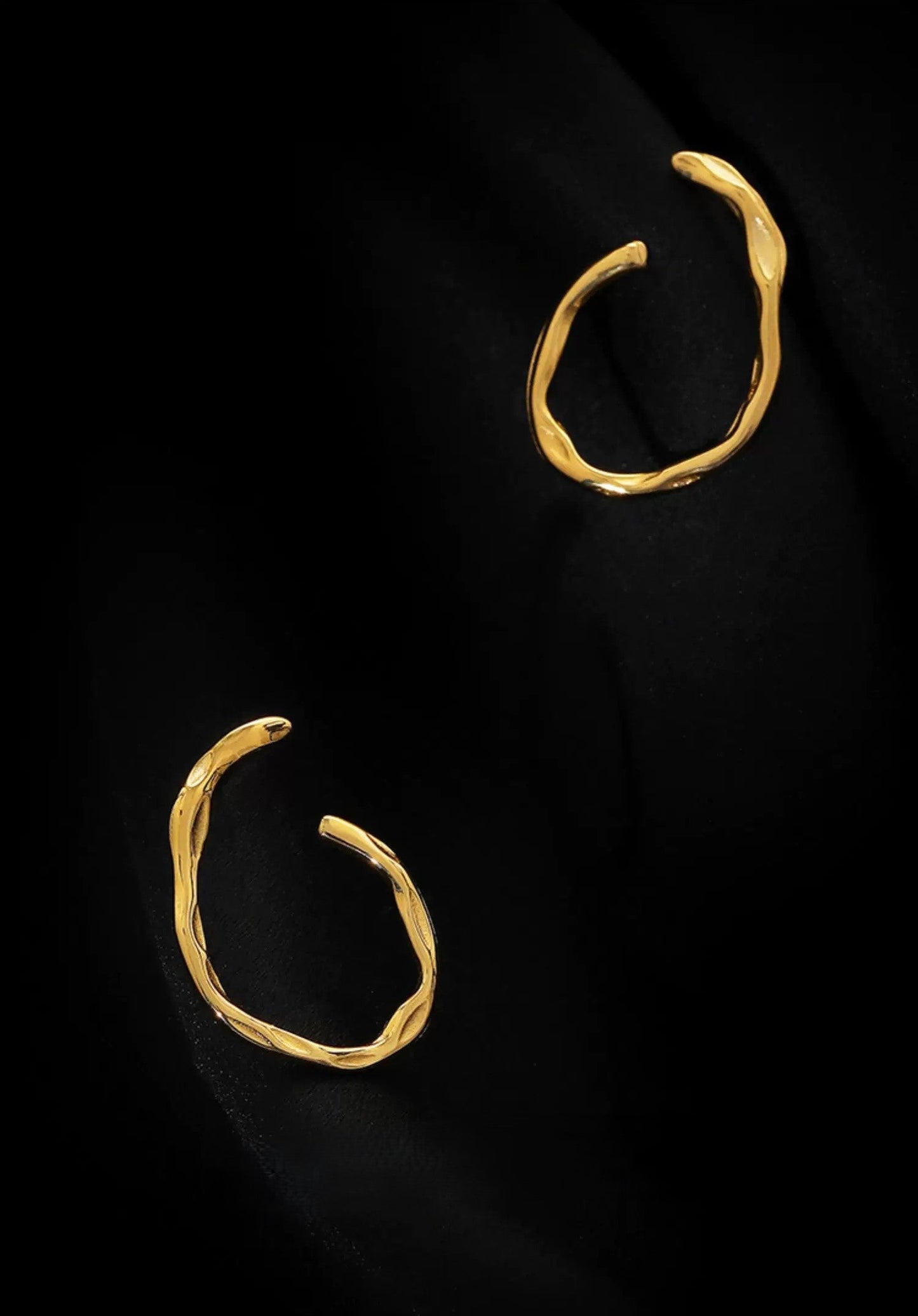 Gold Halo Earrings