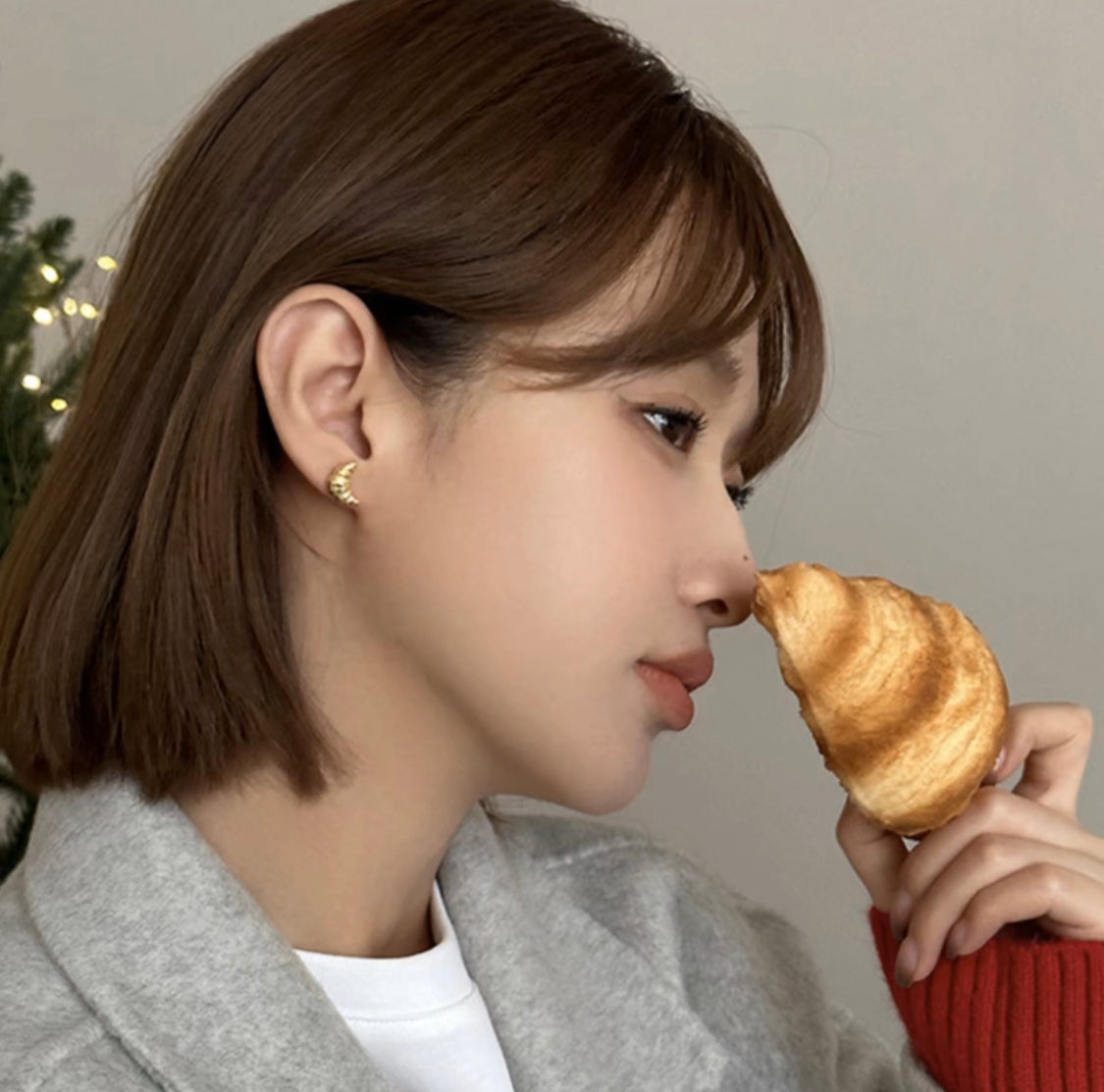 Croissant Curve Earrings